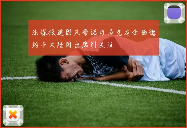 法媒报道因凡蒂诺与马克龙会面德约卡夫陪同出席引关注